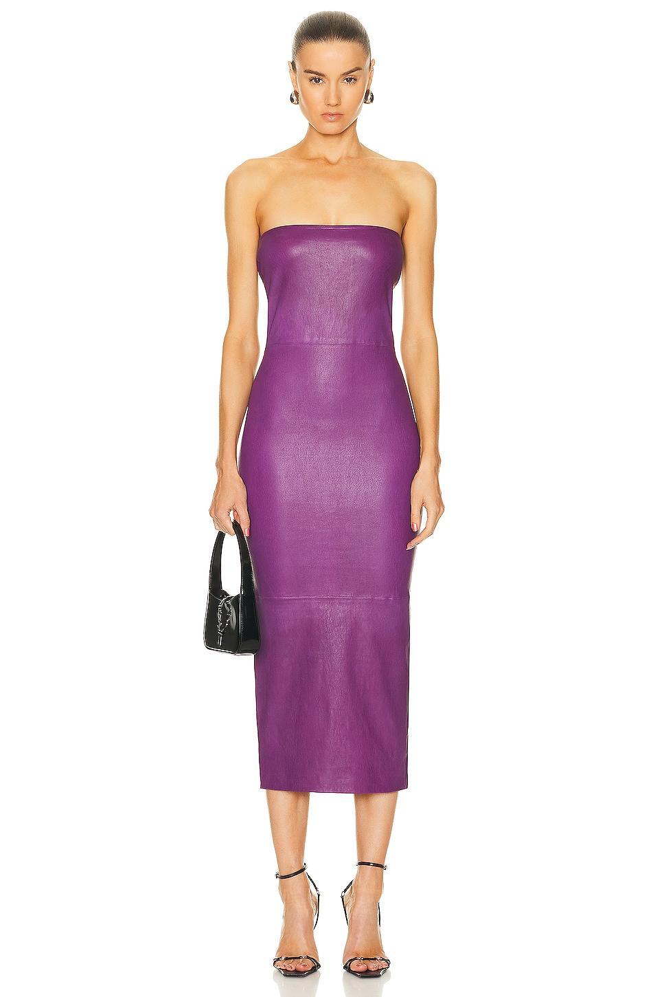 SPRWMN Tube Dress Purple. (also in ). Product Image