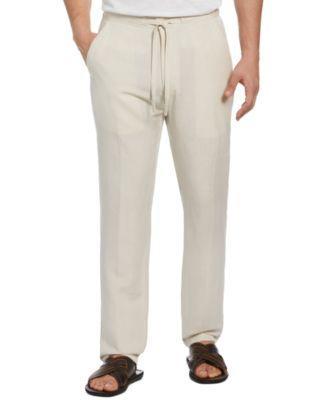 Cubavera Mens Big & Tall Linen Blend Core Drawstring Pant Product Image