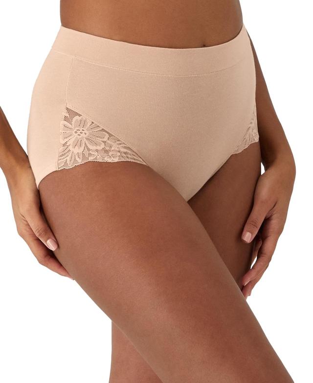 Bali Womens Breathe Shaping Brief Underwear DFS116 Almond Product Image