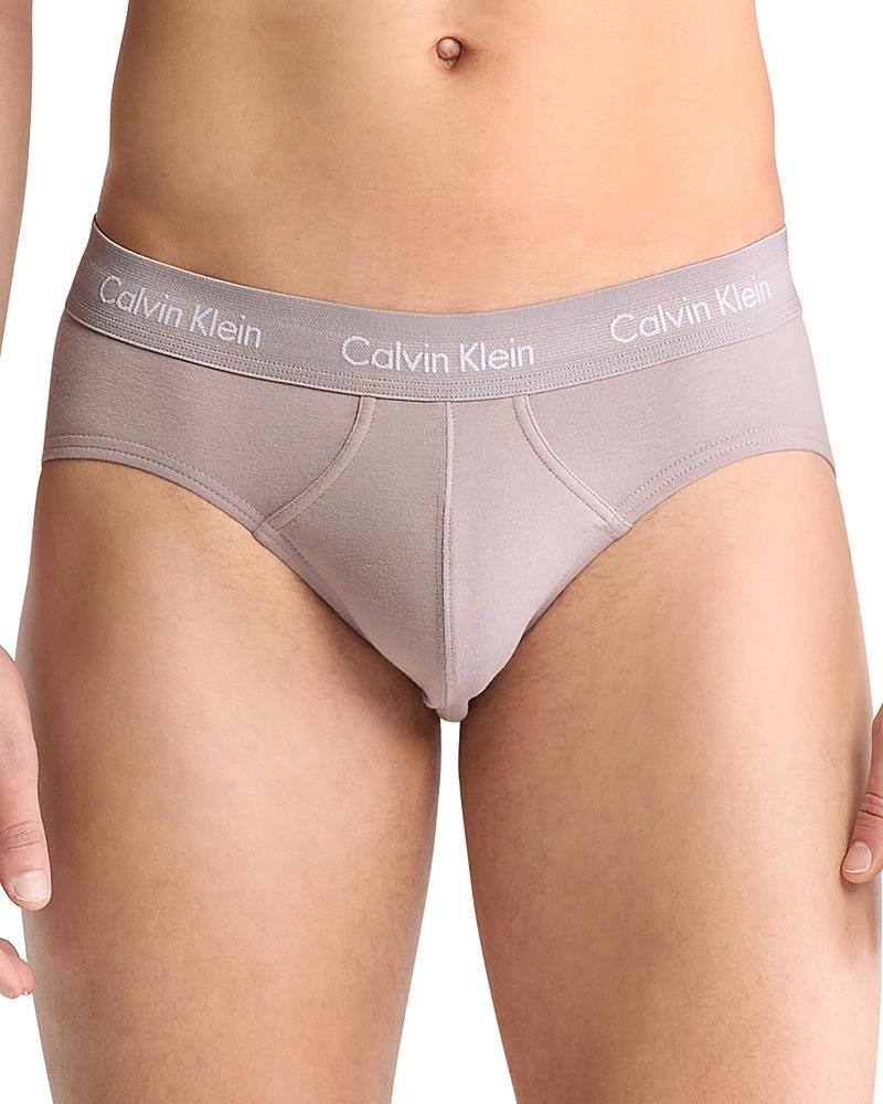 Calvin Klein Cotton Stretch Moisture Wicking Hip Briefs, Pack of 3 Product Image