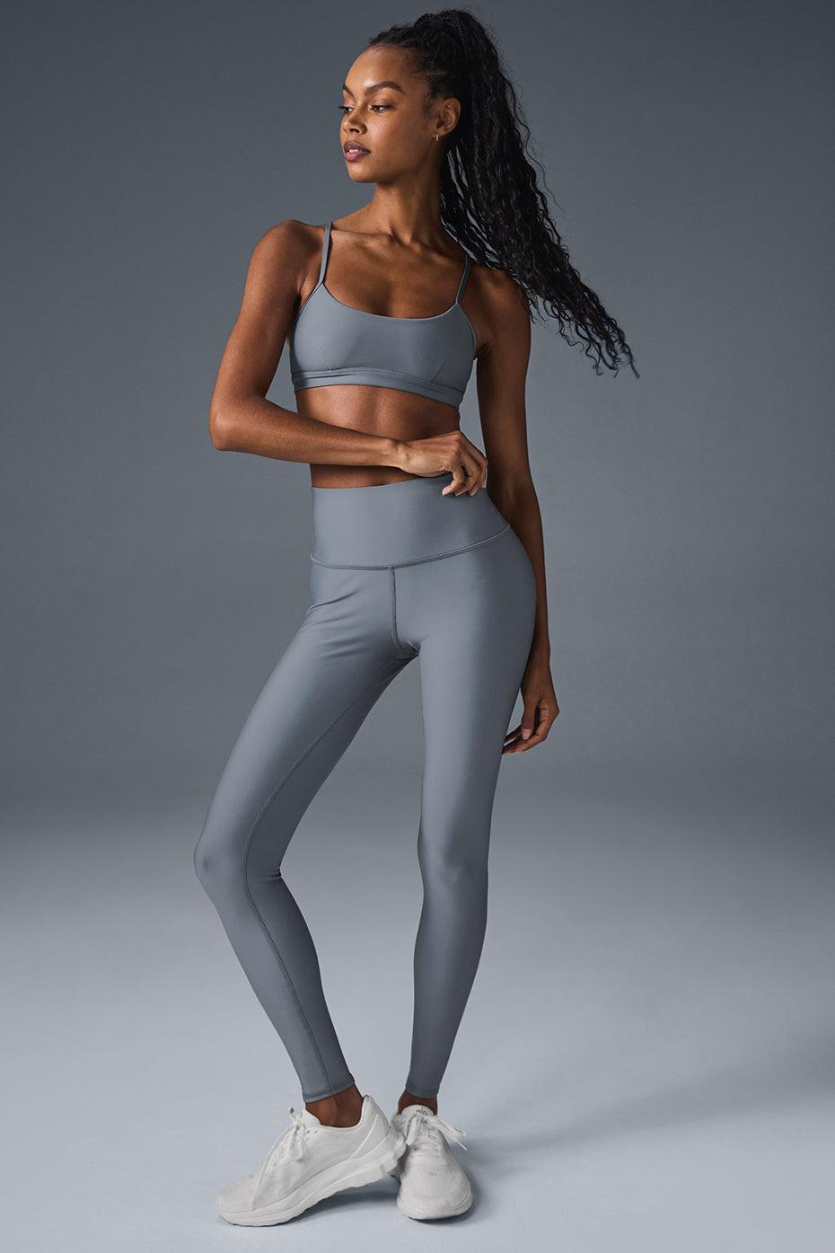 Airlift Winter Warm High-Waist Legging - Steel Grey Female product image