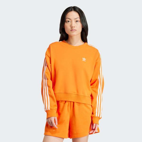 Adicolor 3-Stripes Crew Sweatshirt Product Image