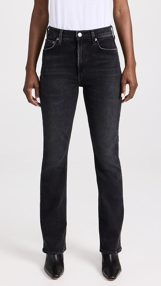 AGOLDE Nico Boot High Rise Slim Jeans | Shopbop Product Image