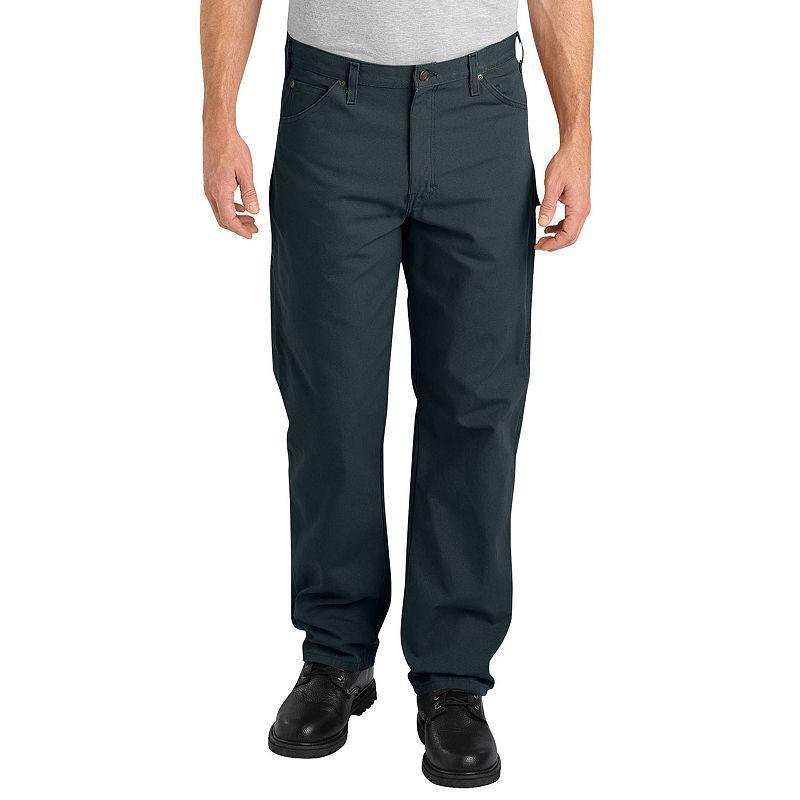 Mens Dickies Relaxed Fit Duck Jeans Rinsed Grey Product Image