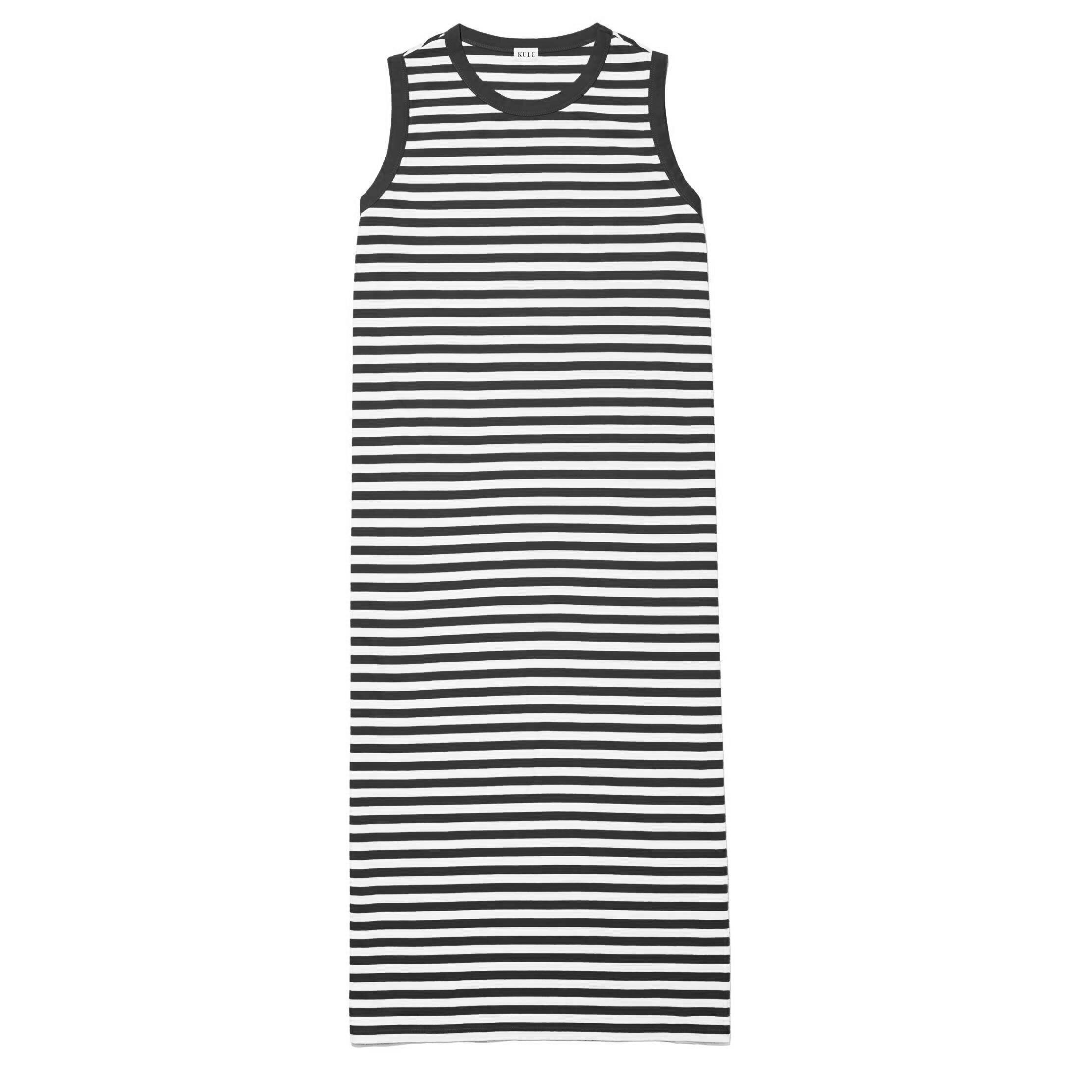 The Tank Dress - Black/Cream Product Image