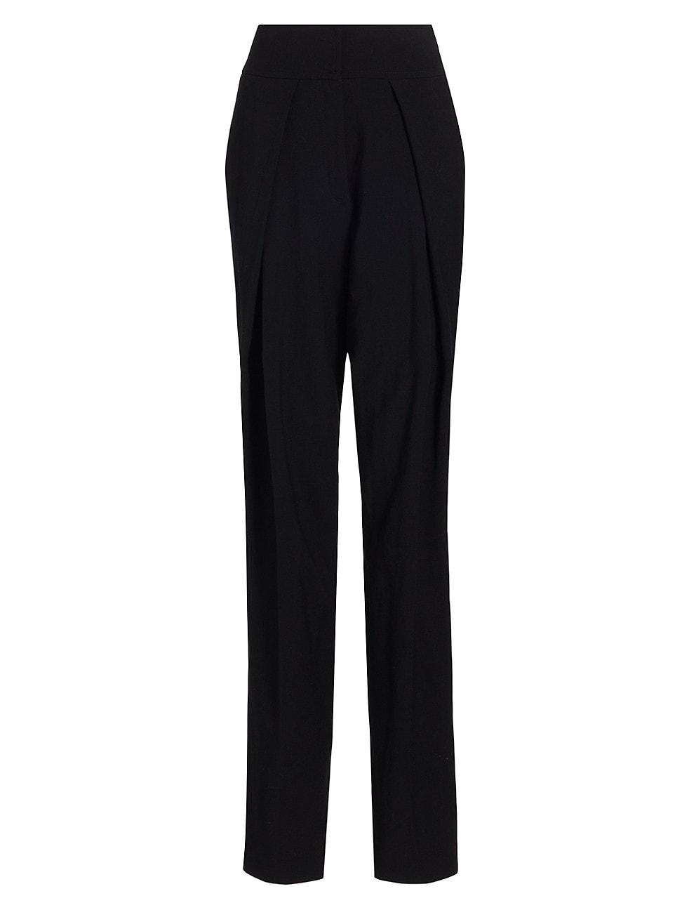 Womens Dara Wool-Blend Trousers product image