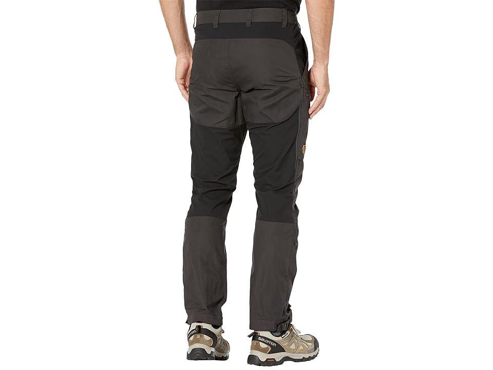 Fjallraven Abisko Lite Trekking Trousers (Dark Grey/Black) Men's Casual Pants Product Image