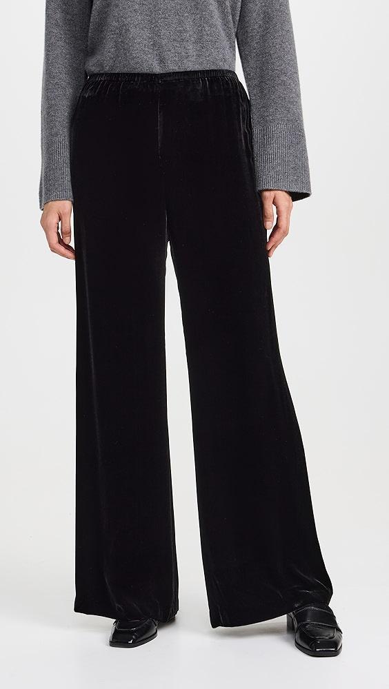 La Ligne Elasticated Velvet Pants | Shopbop Product Image