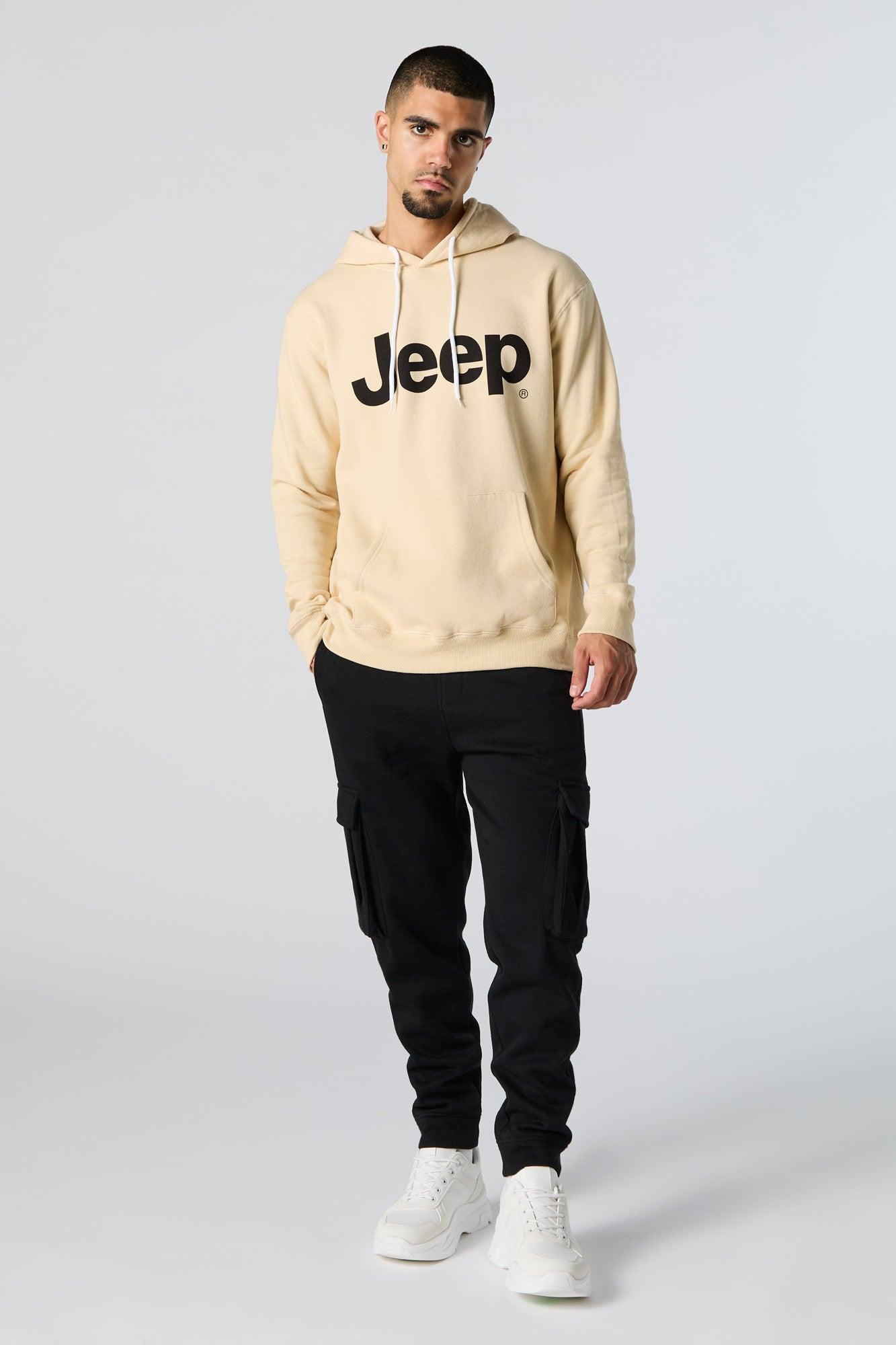 Jeep Graphic Fleece Hoodie Male Product Image