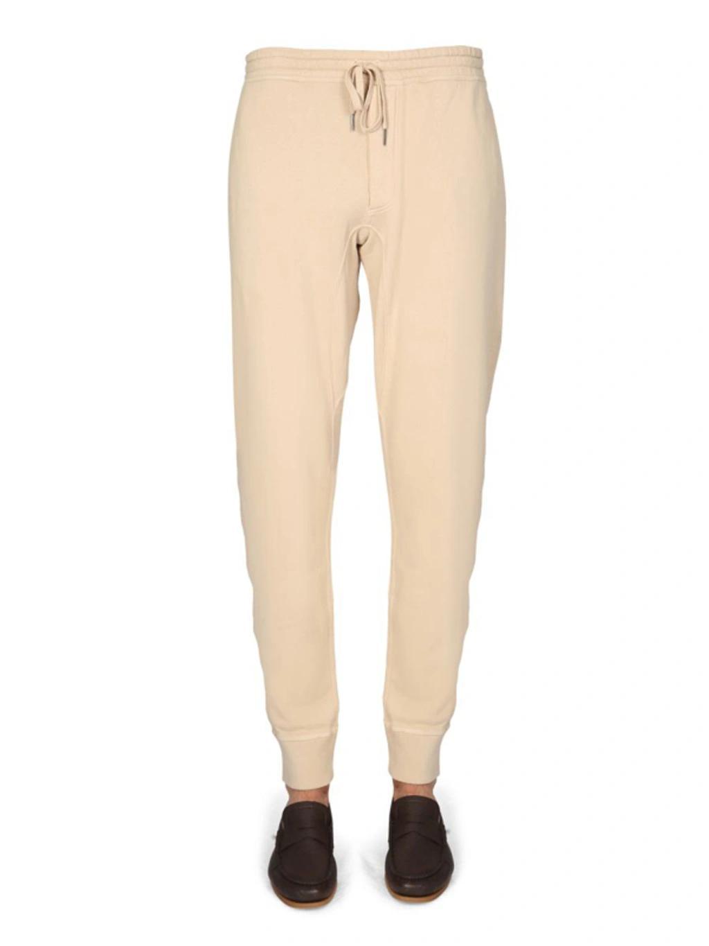 TOM FORD Jogging Pants In Beige Product Image