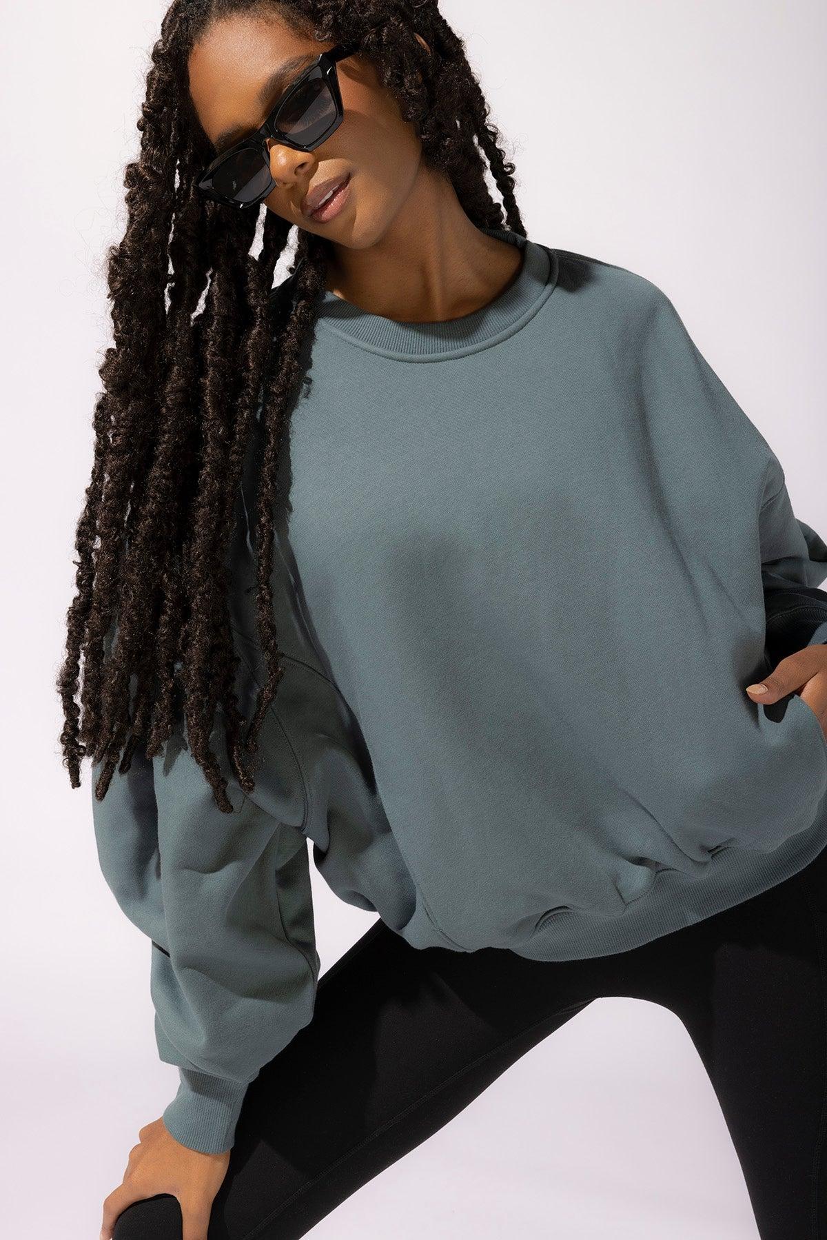 POPFLEX® Brunch Sweater - Merlot Product Image