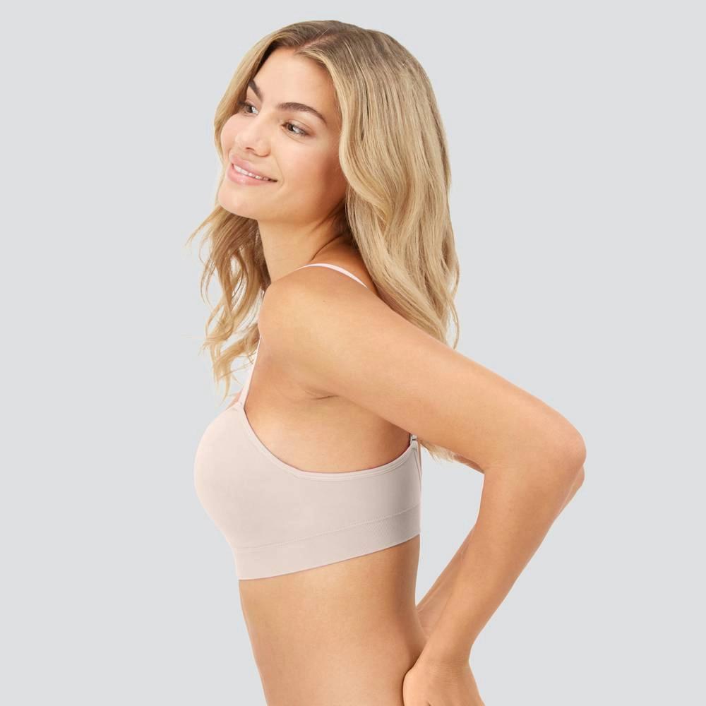 Maidenform M Women's Seamless Bralette MBT110 - Evening Blush XL Product Image