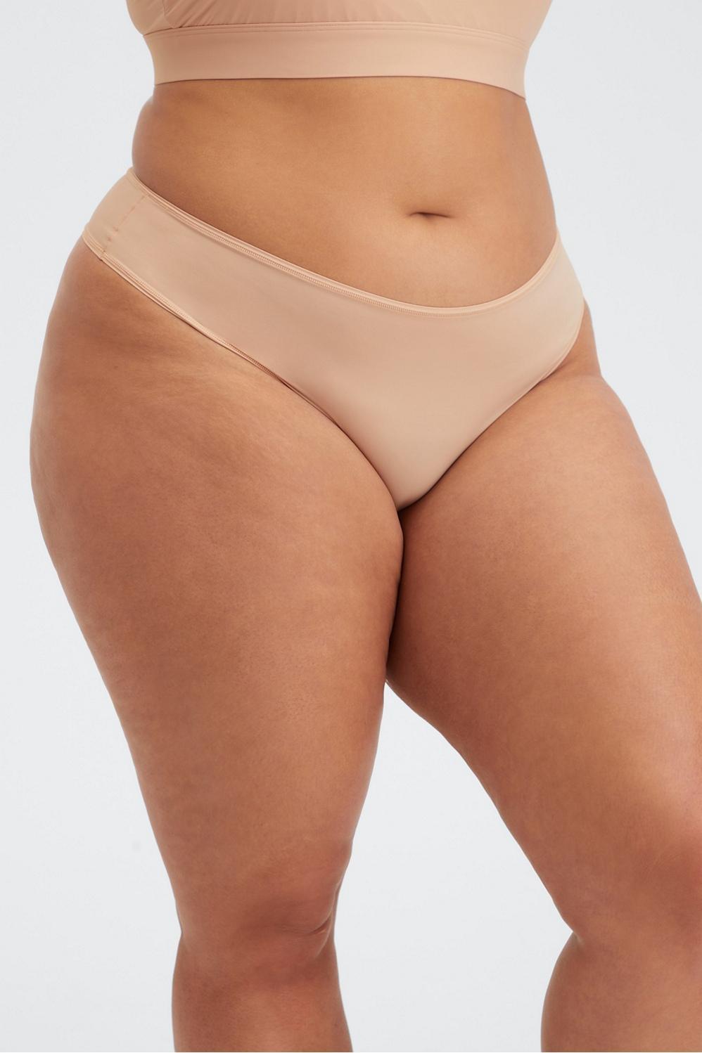 Fabletics Fine Touch Thong Womens Oak Size XXL Product Image