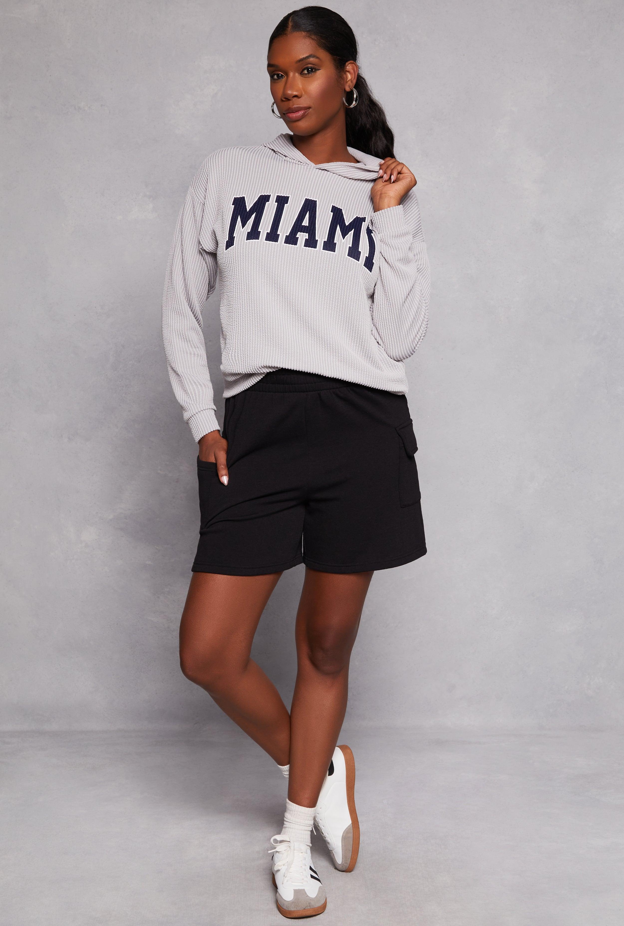 Womens Iris Cargo Sweatshorts Product Image