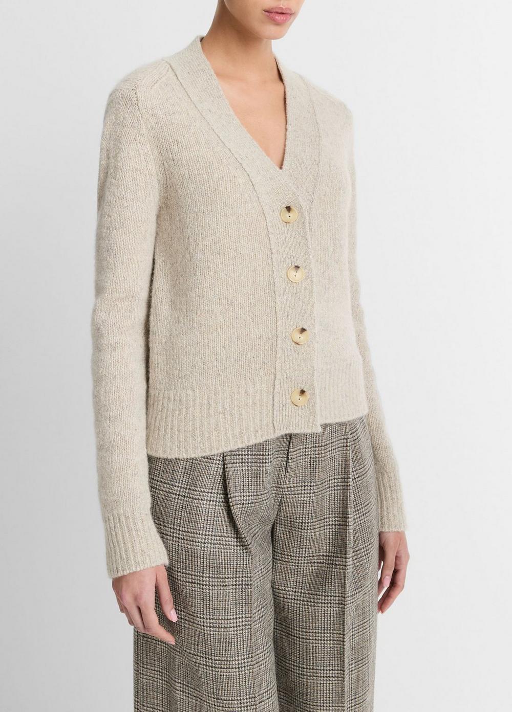 Cashmere Donegal Cardigan Product Image