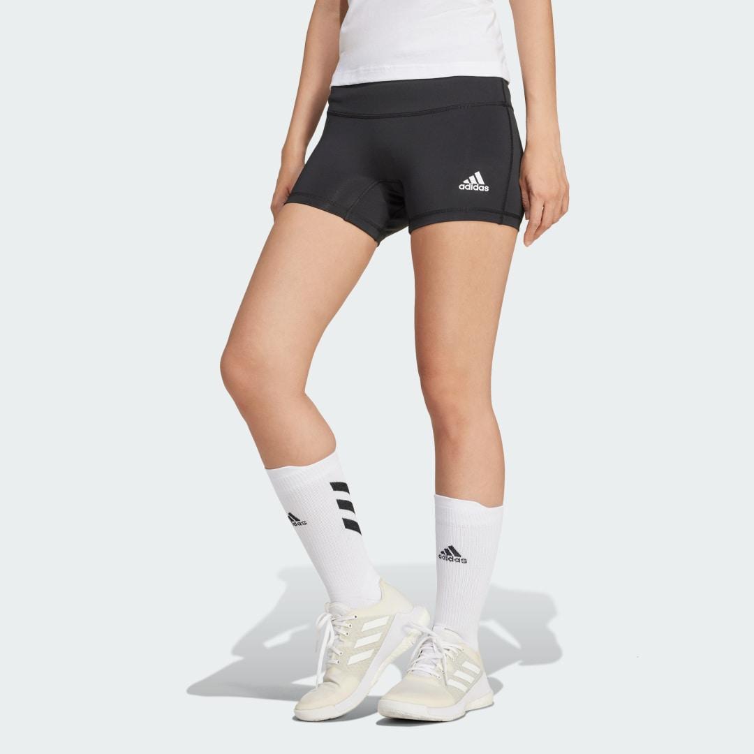 adidas 4 Inch Shorts Core Black XL Womens Product Image