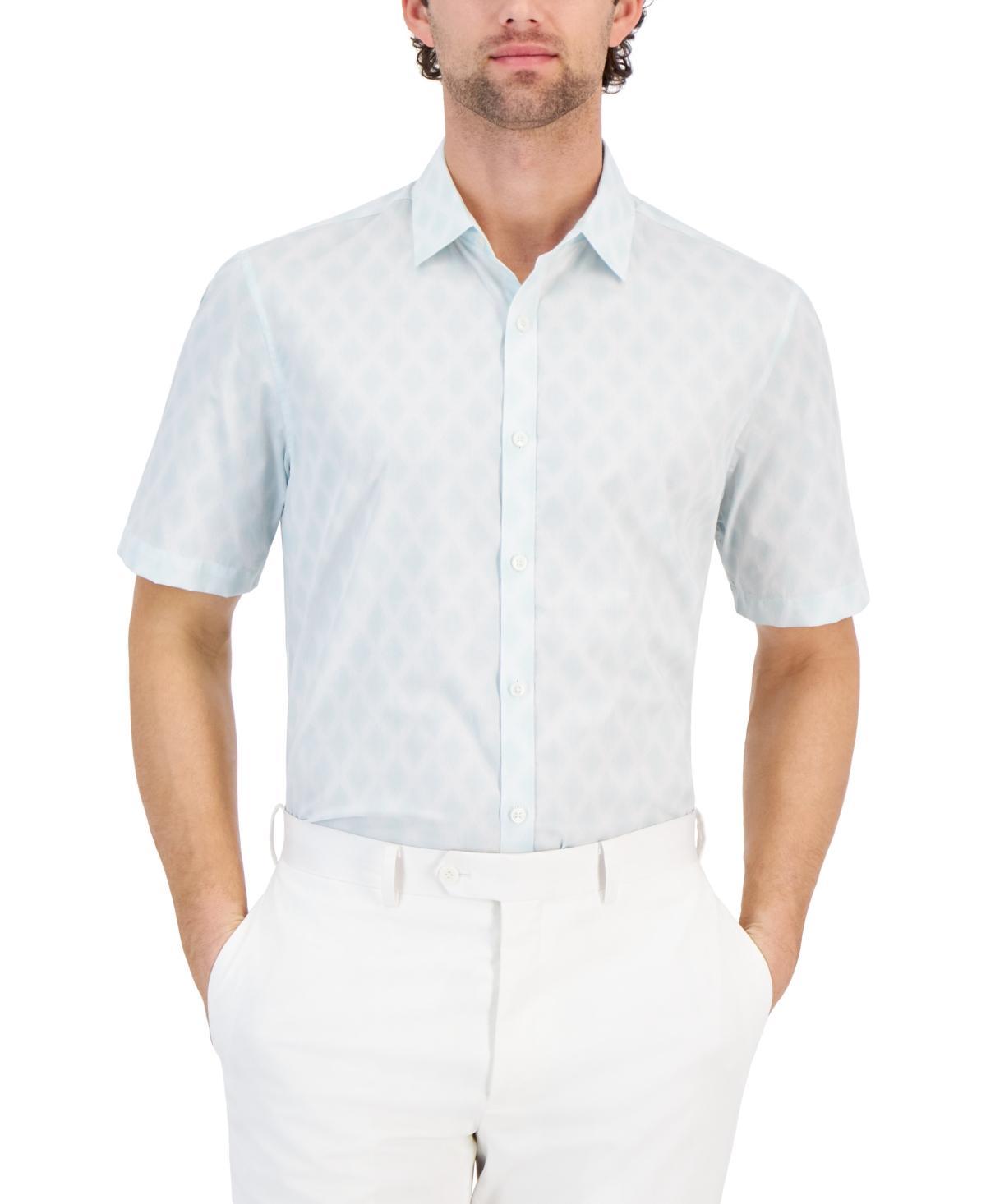 Alfani Mens Diamond Stripe Shirt, Created for Macys Product Image