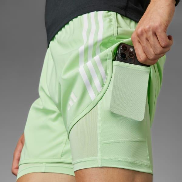 Own the Run 3-Stripes 2-in-1 Shorts Product Image