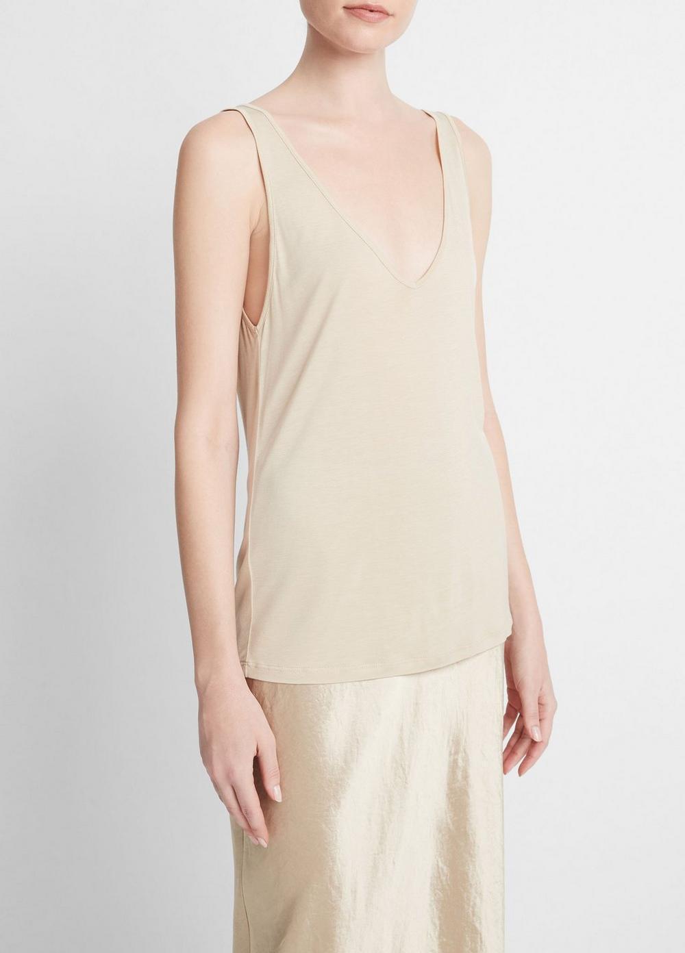 Relaxed V-Neck Tank Product Image