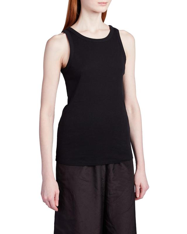 The Row Frankie Rib Organic Cotton Tank Top Product Image