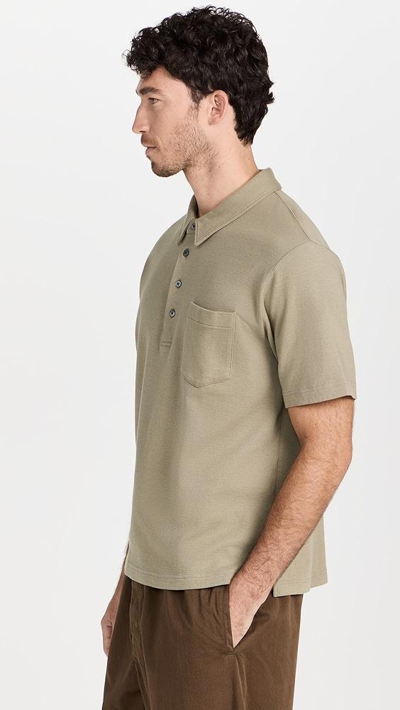 FRAME Duo Fold Polo Shirt | Shopbop Product Image