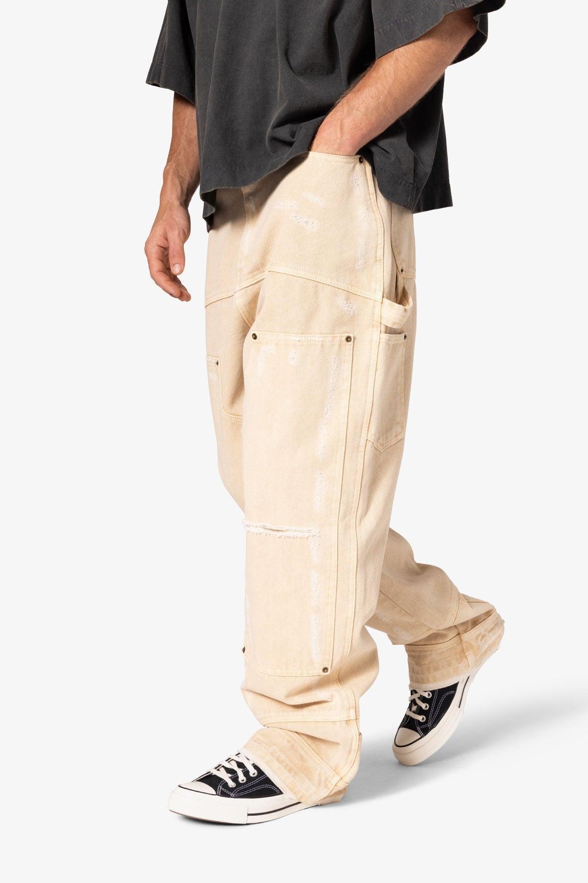 Ultra Baggy Workwear Denim - Tan Product Image