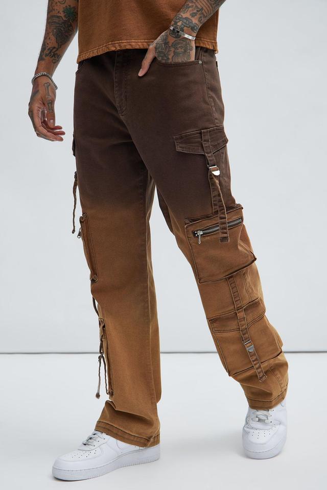 Vance Straight Pants - Brown Product Image