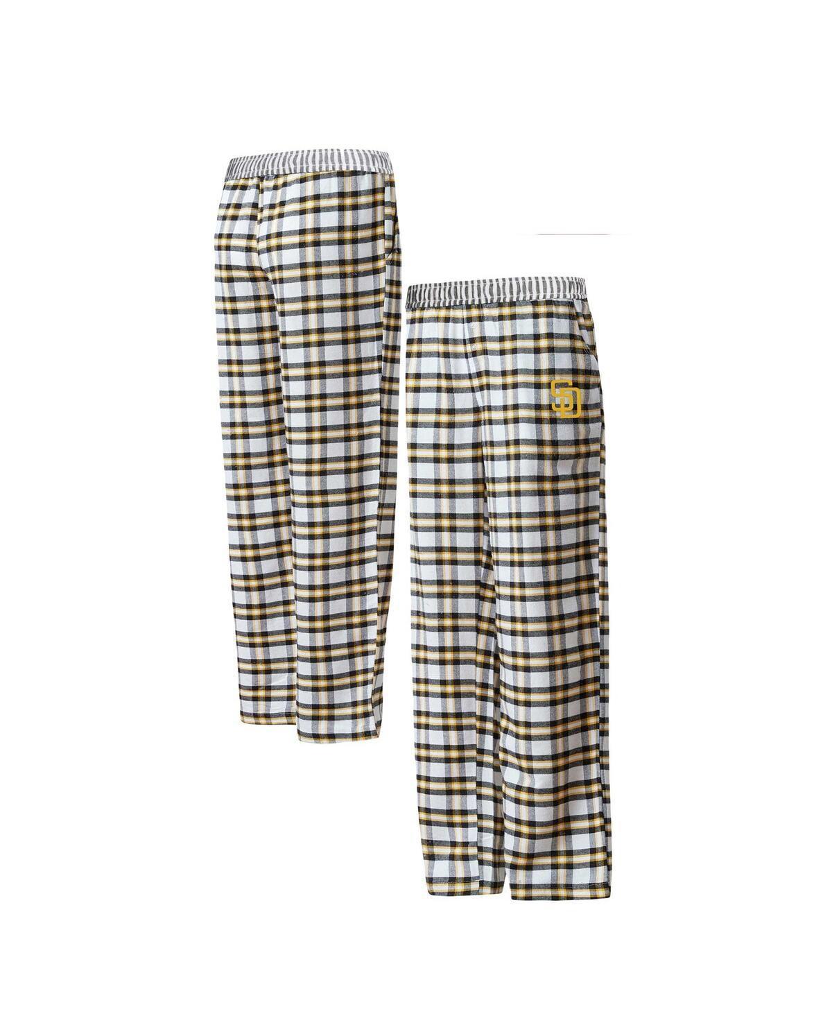 Womens Concepts Sport /Gold San Diego Padres Sienna Flannel Sleep Pants Product Image