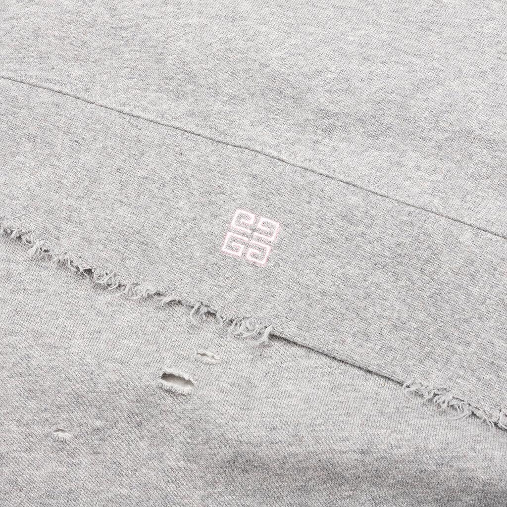 Studio Destroyed Hoodie - Heather Grey Male Product Image