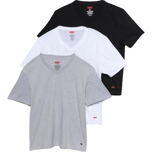 Levi's V-Neck T-Shirt - 3-Pack, Short Sleeve Product Image