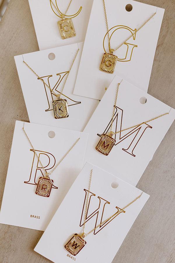 Remarkably Beautiful Initial Necklace Product Image