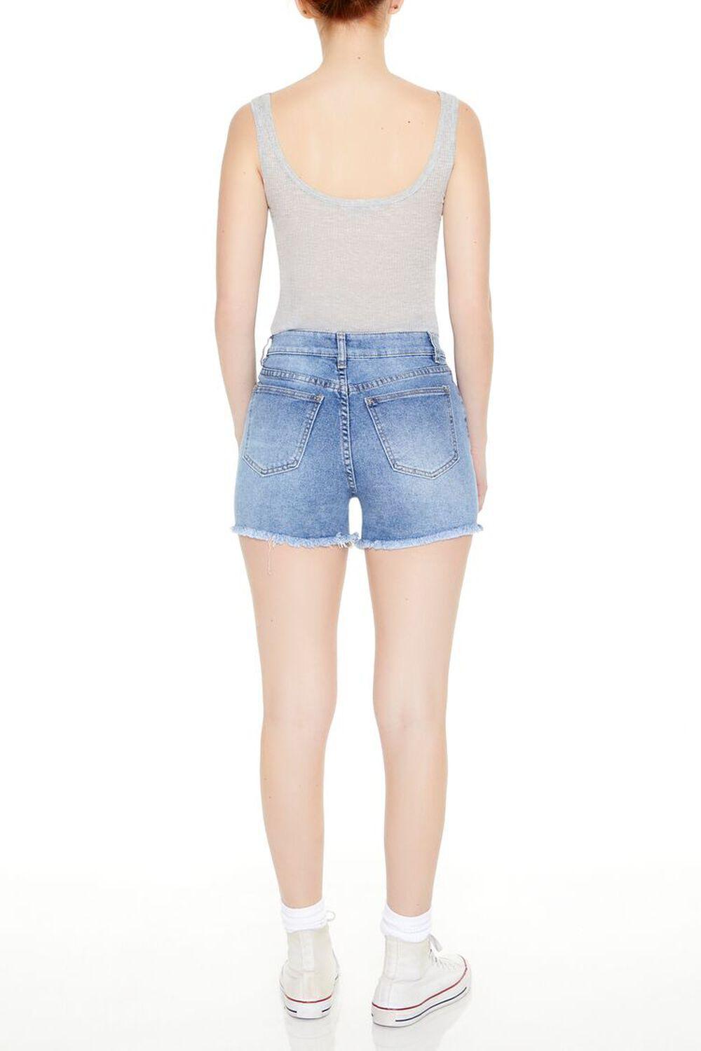 High-Rise Denim Shorts | Forever 21 Product Image