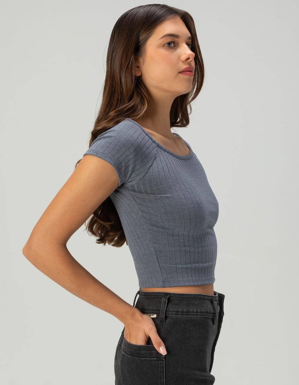 TILLYS Boat Neck Womens Tee Product Image