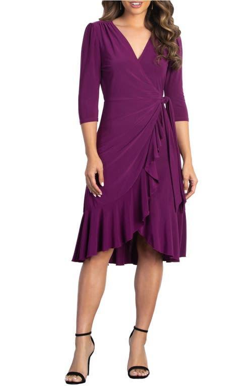 Kiyonna Whimsy Wrap Dress Product Image