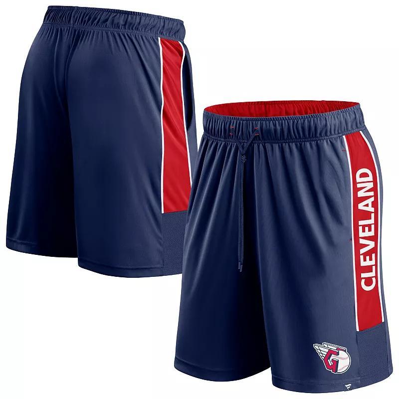 Mens Fanatics Navy Cleveland Guardians Win The Match Defender Shorts Grd Blue Product Image