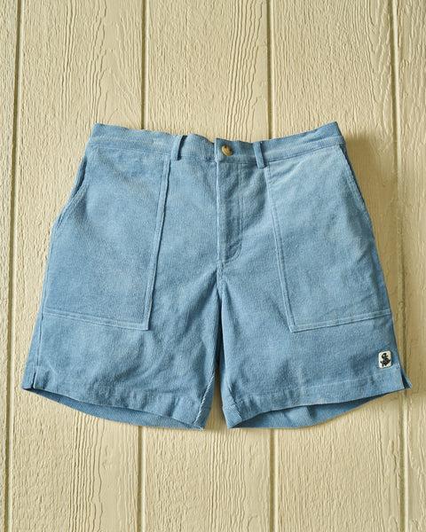 Ventura Short in Atlantic Blue Corduroy Product Image