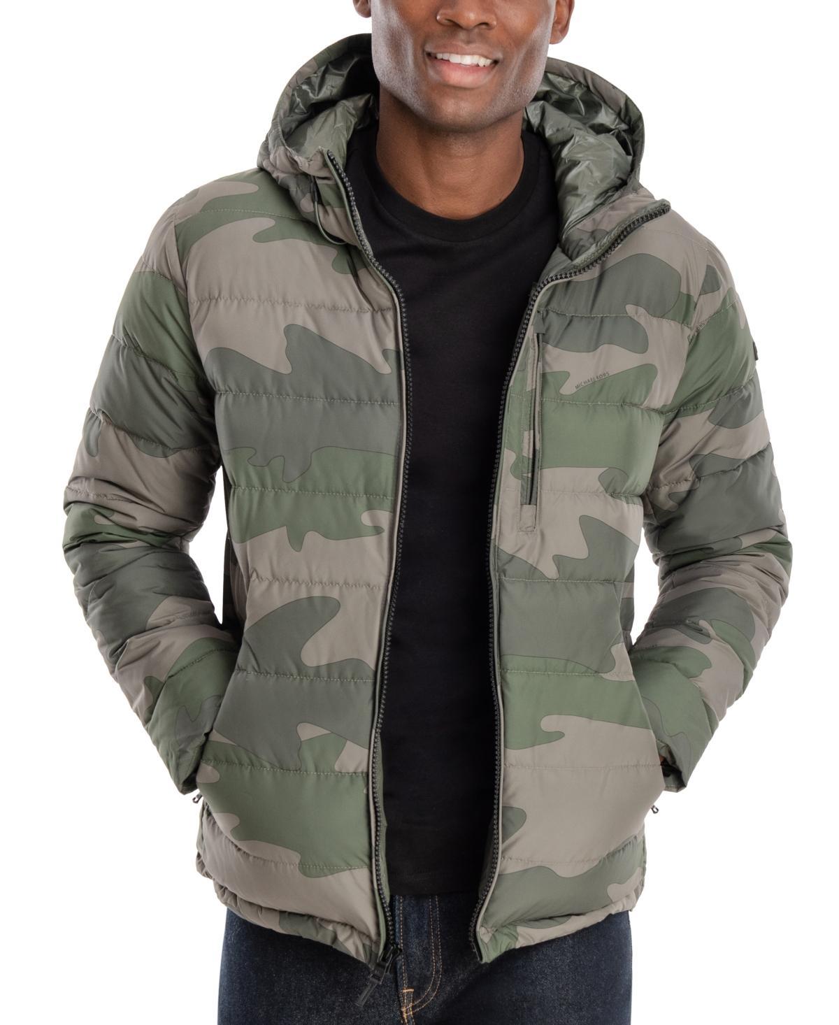 Michael Kors Mens Hooded Puffer Jacket, Created For Macys Product Image