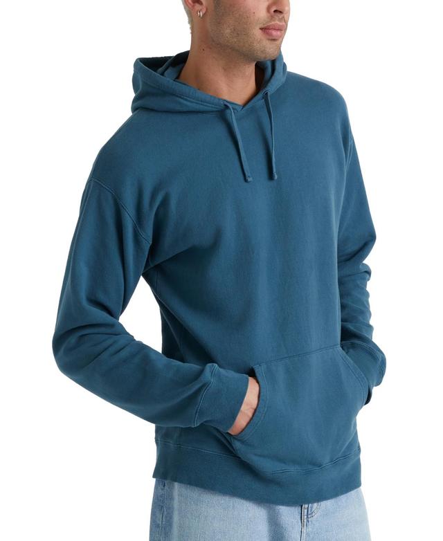 Mens Hanes Originals Garment Dyed Fleece Pullover Hoodie Product Image