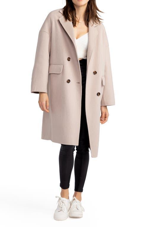 BELLE AND BLOOM Amnesia Oversized Wool Blend Coat Product Image