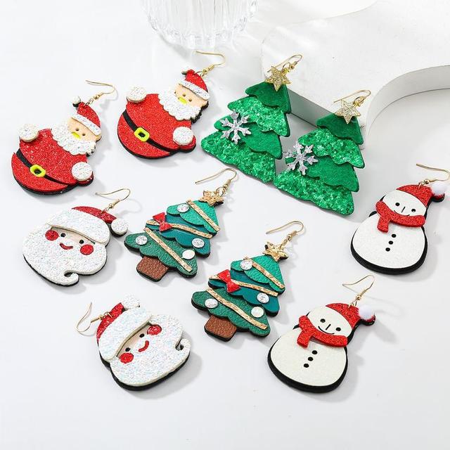 Christmas Tree Dangle Earring Product Image