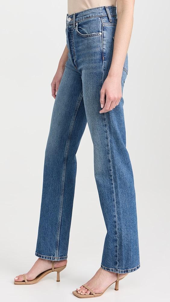 EB Denim High Rise Straight Jeans | Shopbop Product Image