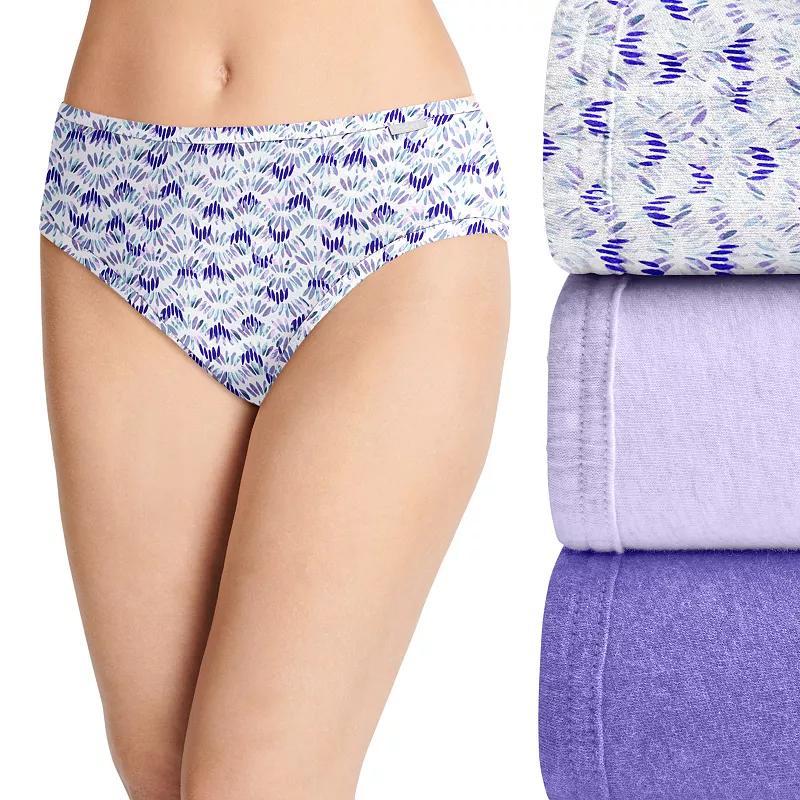 Jockey Elance Hipster Underwear 3 Pack 1482 1488, also available in Plus sizes - Ivory/Sand Product Image