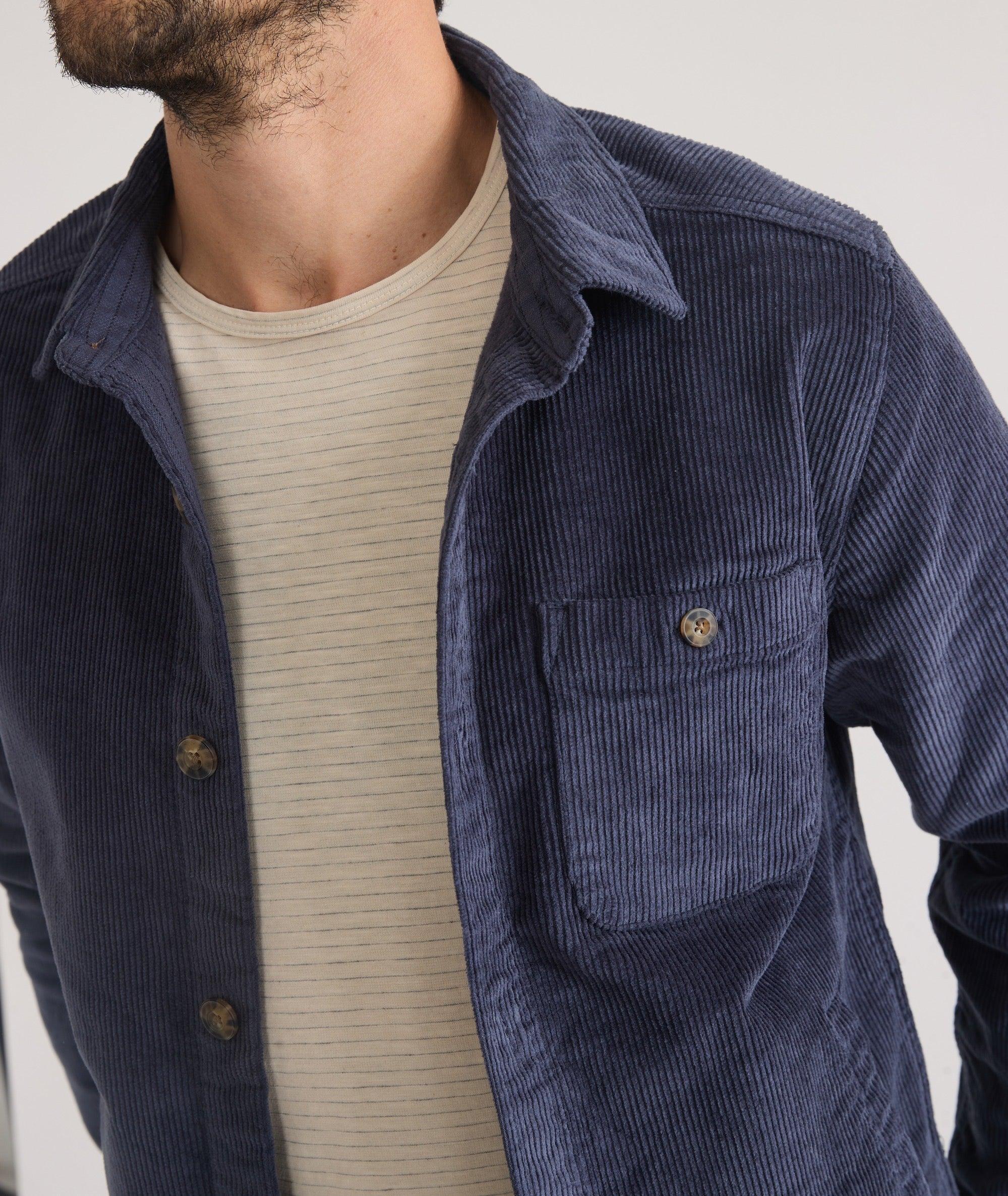 Max Stretch Corduroy Overshirt Product Image