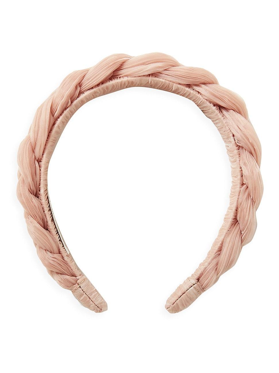 Womens Lilac Braided Headband Product Image