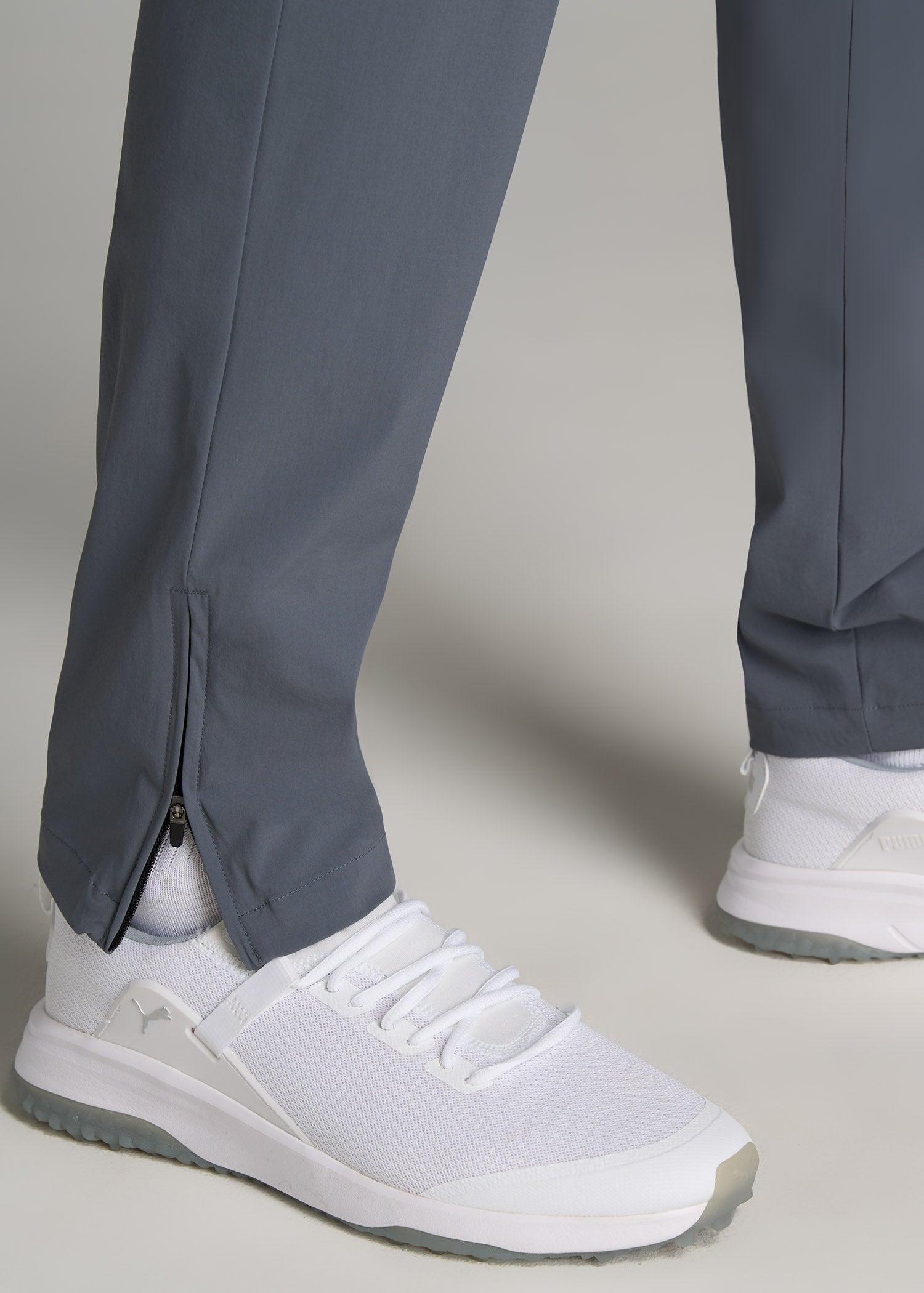 Performance TAPERED-FIT Chino Pants for Tall Men in Smoky Blue Product Image