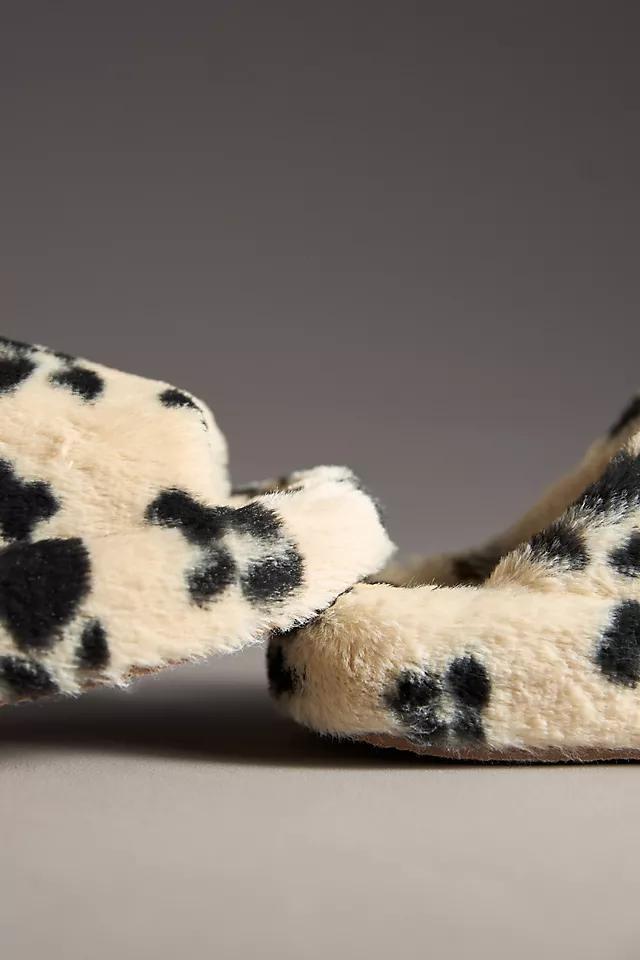 Maeve Fuzzy Platform Slippers Product Image