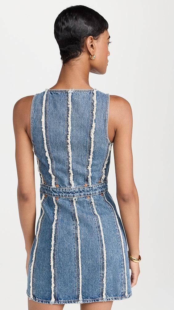 RE/DONE Fray Denim Dress | Shopbop Product Image