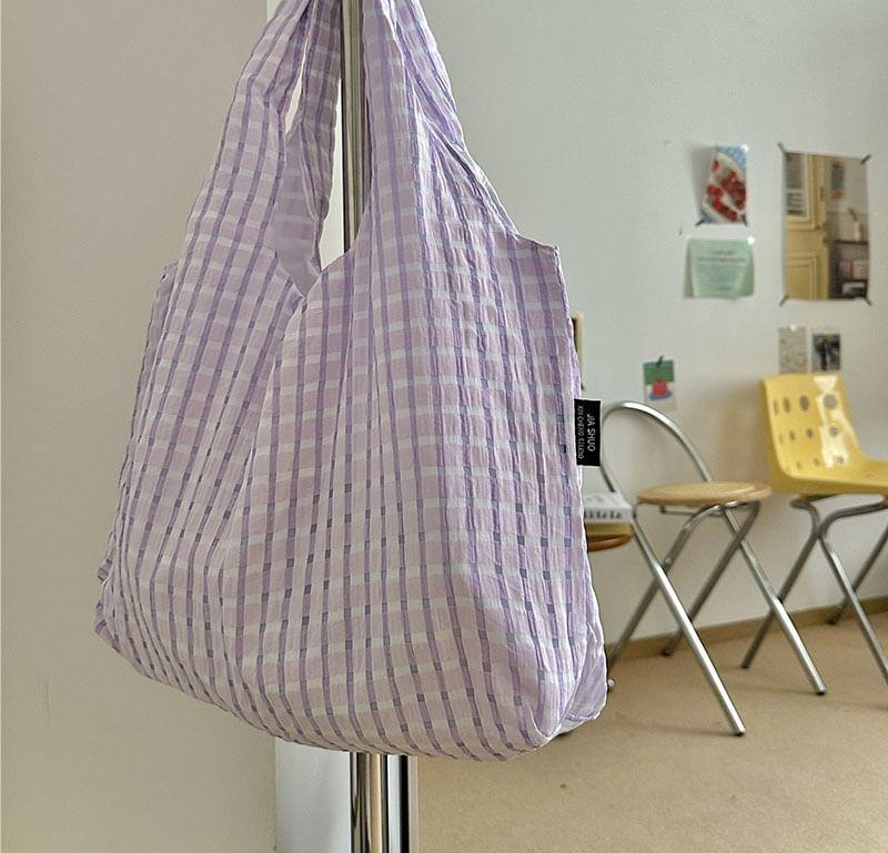 Plaid Tote Bag Product Image