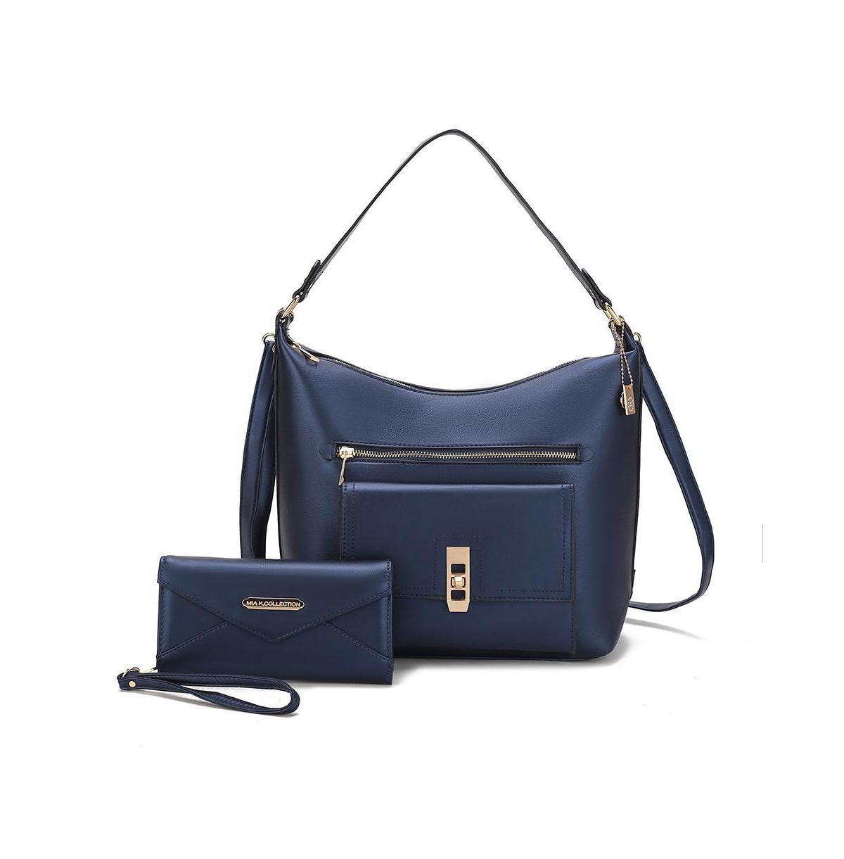 Mkf Collection Clara Women s Shoulder Bag with Wristlet Wallet by Mia K Product Image