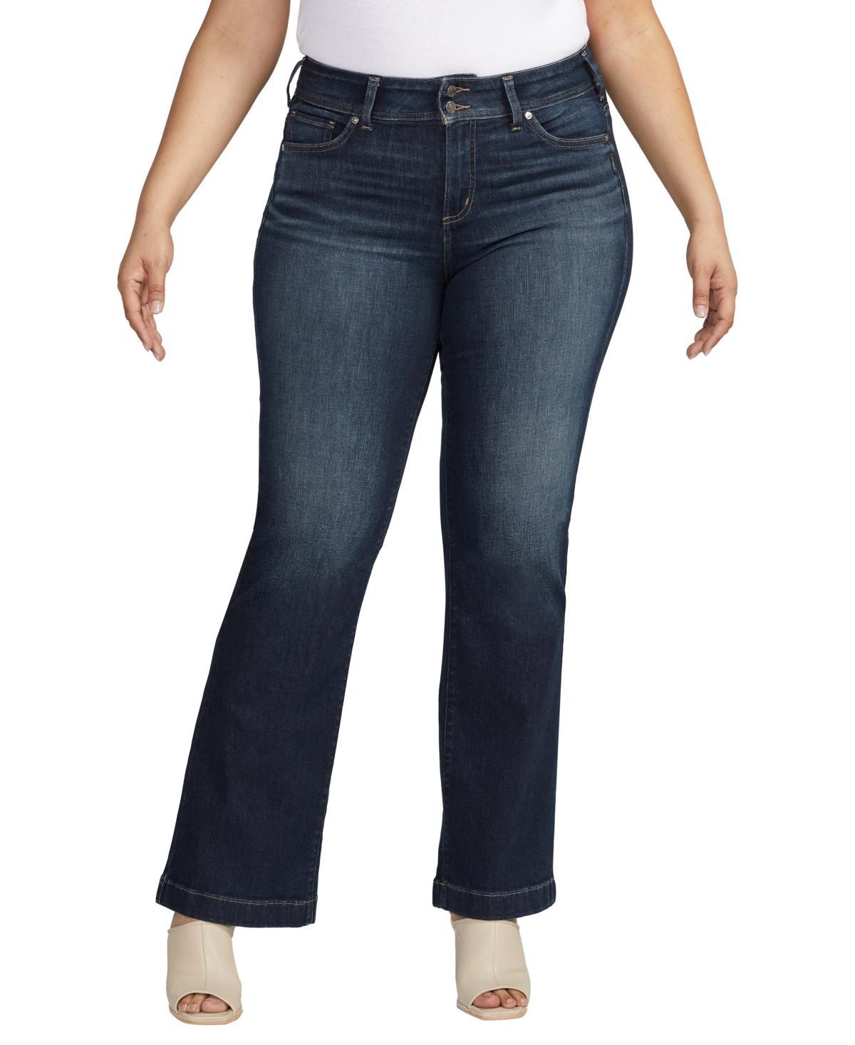 Silver Jeans Co. Suki Mid Rise Trouser Jeans Product Image